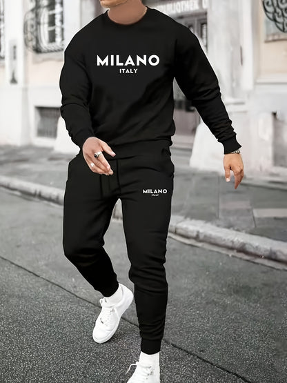 [BUY 1 GET 2] – Milano Italy Set | Sporty Fit Top + Slim Joggers