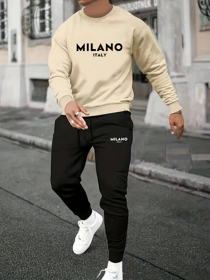 [BUY 1 GET 2] – Milano Italy Set | Sporty Fit Top + Slim Joggers