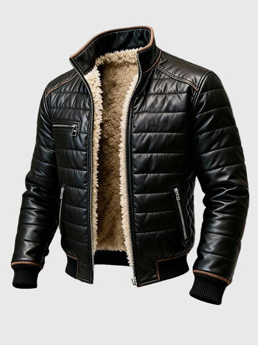 THERMAL BOMBER JACKET WITH HIGH INSULATION PADDING