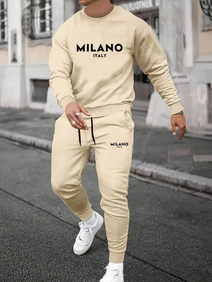 [BUY 1 GET 2] – Milano Italy Set | Sporty Fit Top + Slim Joggers