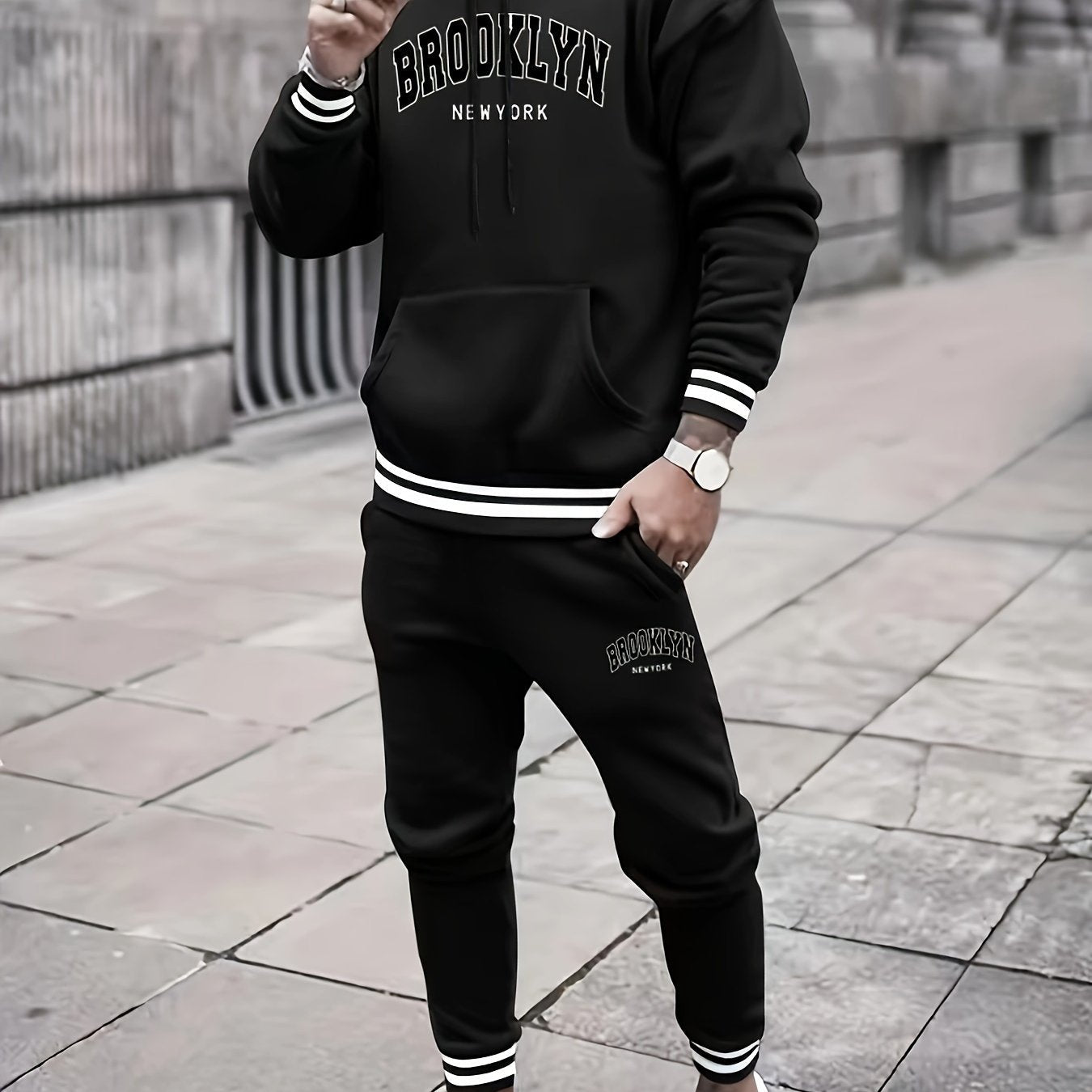 [BUY 1 GET 2] Brooklyn Hoodie Set – Hoodie + Joggers + 3 FREE Premium Gifts