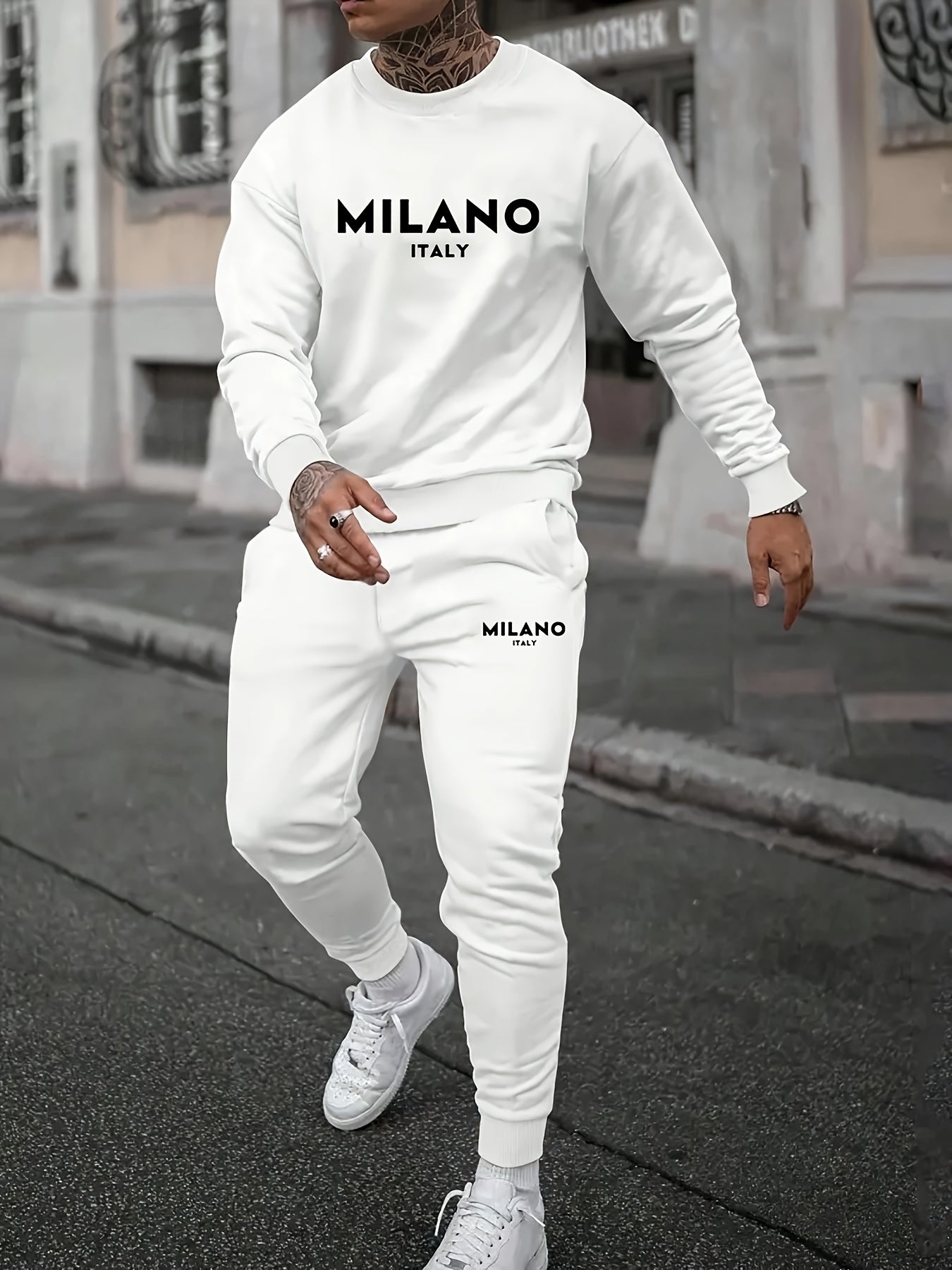 [BUY 1 GET 2] – Milano Italy Set | Sporty Fit Top + Slim Joggers