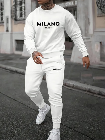 [BUY 1 GET 2] – Milano Italy Set | Sporty Fit Top + Slim Joggers