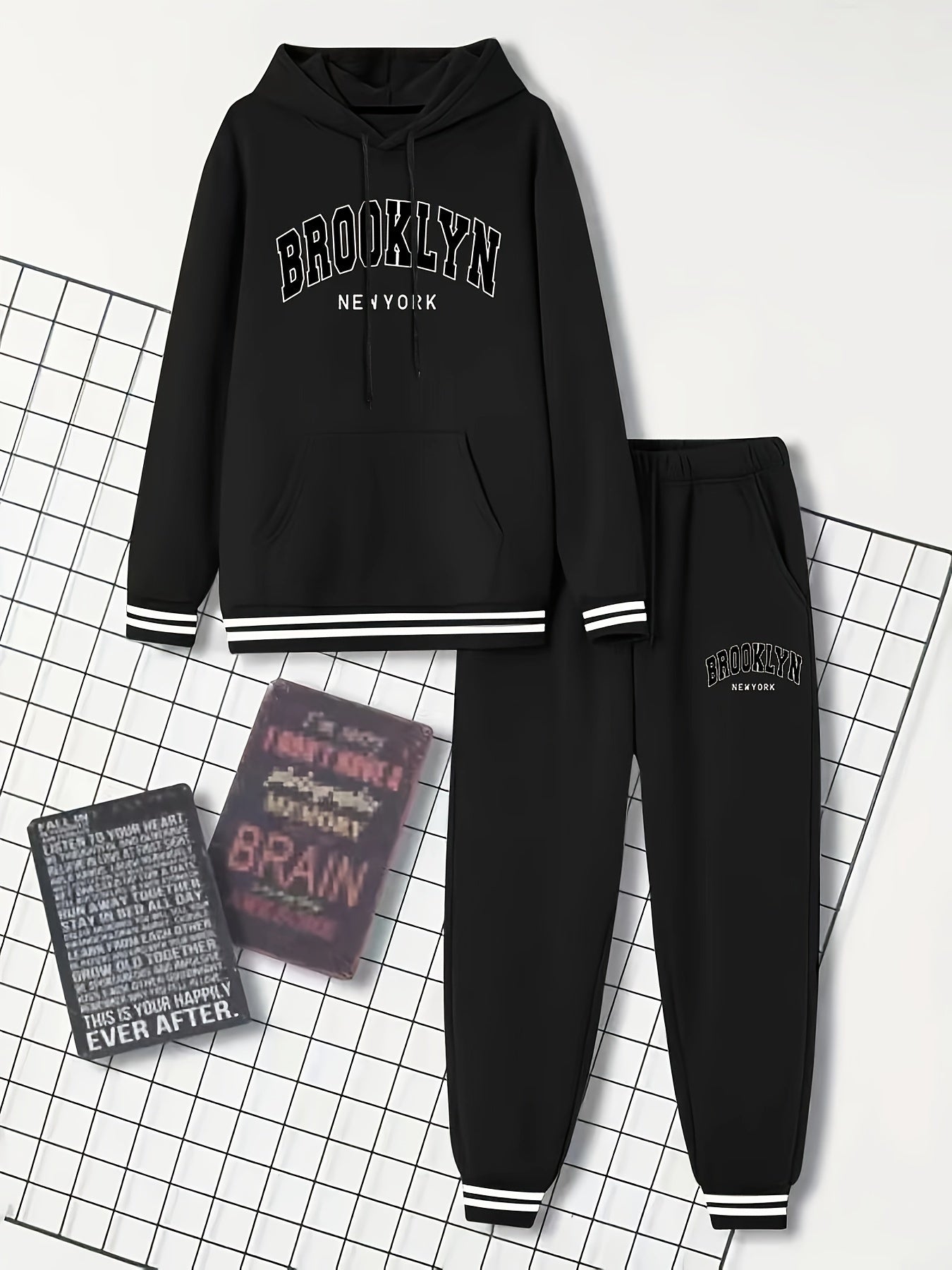 [BUY 1 GET 2] Brooklyn Hoodie Set – Hoodie + Joggers + 3 FREE Premium Gifts