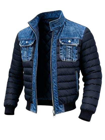 PREMIUM DOUBLE-LAYER CLASSIC DENIM JACKET