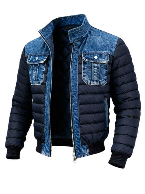 PREMIUM DOUBLE-LAYER CLASSIC DENIM JACKET