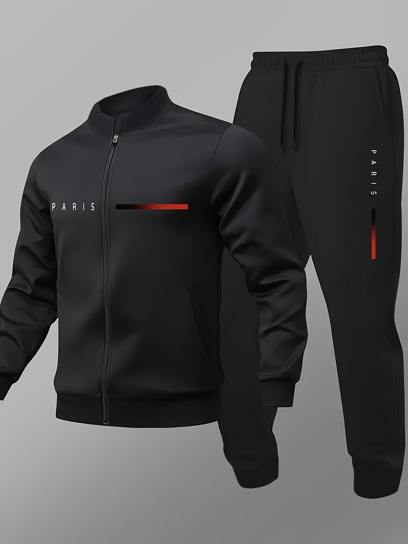 [BUY 1 GET 2] – Paris Motion Set | Sport Fit Jacket + Joggers