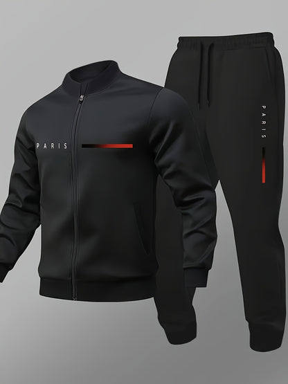 [BUY 1 GET 2] – Paris Motion Set | Sport Fit Jacket + Joggers