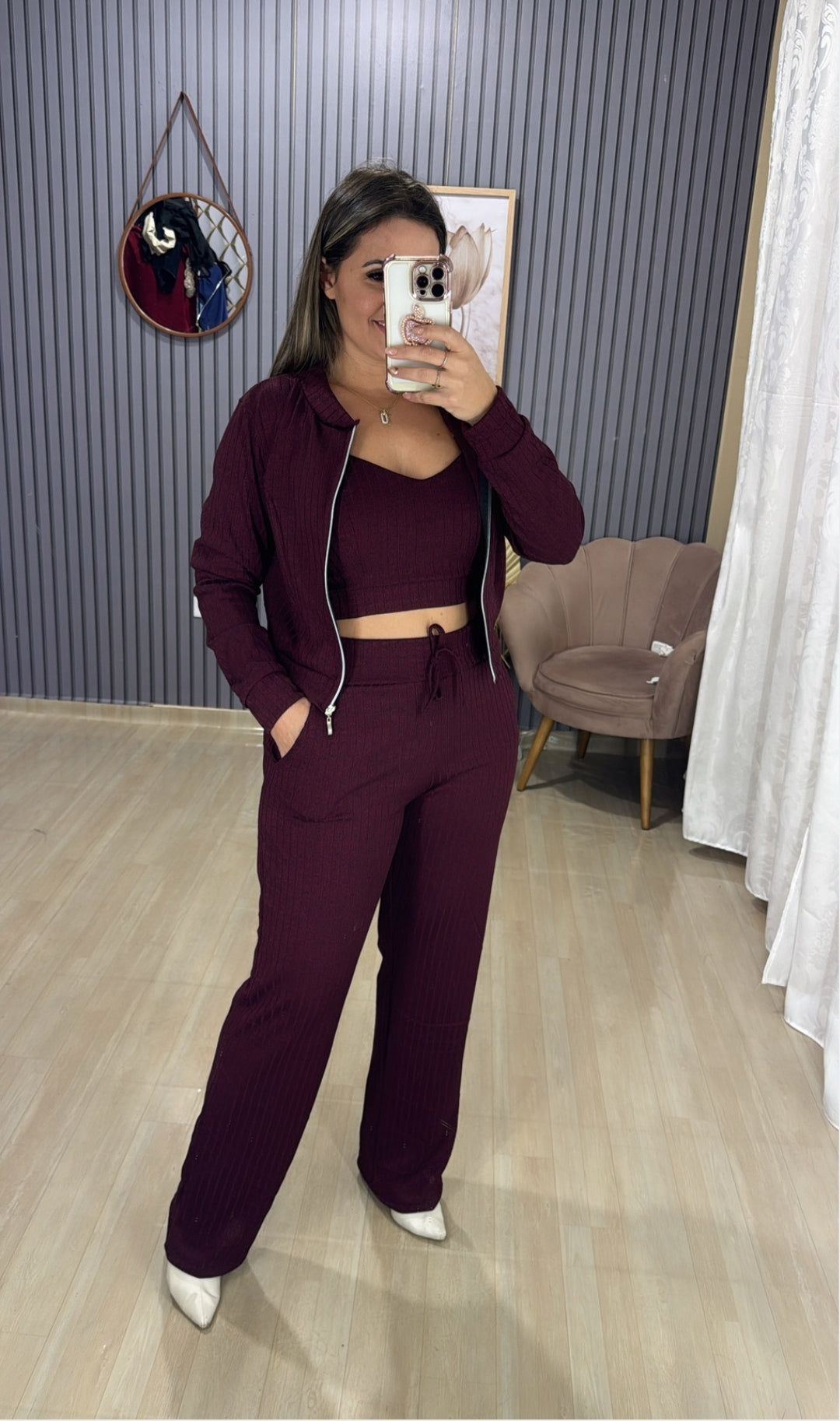 Conjunto Bella✨️+ Brinde Surpresa (GANHE 25% DE CASHBACK)